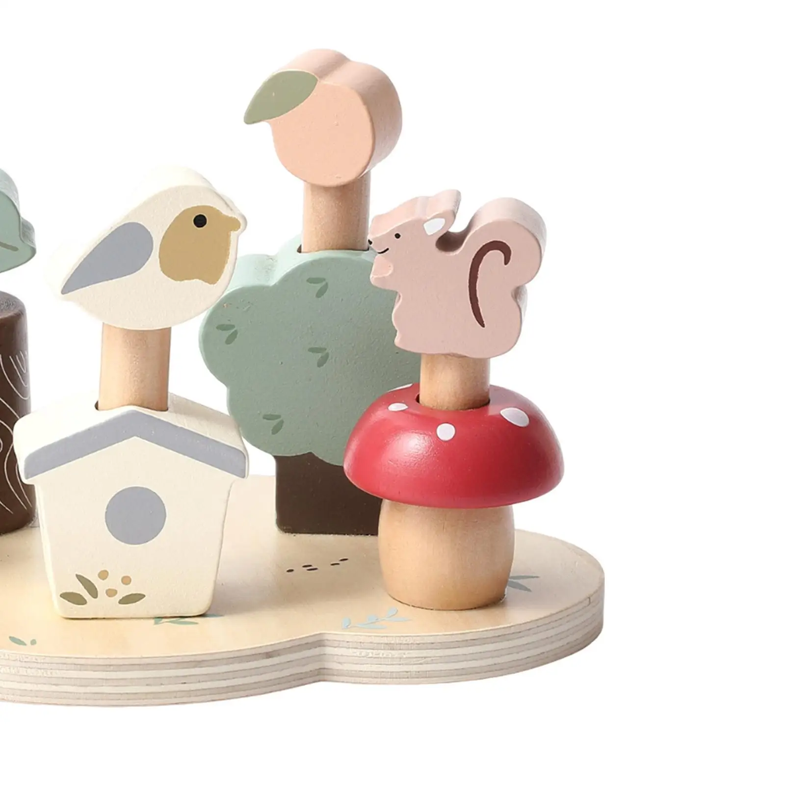 Ordinamento e impilare i giocattoli Giocattolo Montessori Giocattolo educativo per bambini Simpatico motore fine