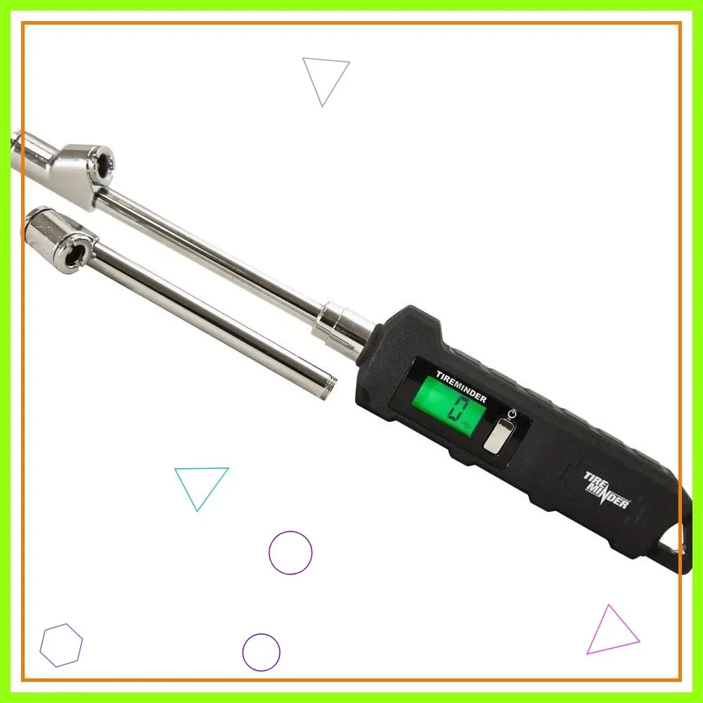 

High Precision Digital Tire Gauge For Trucks & RVs With Replaceable Batteries & 5-Year Warranty