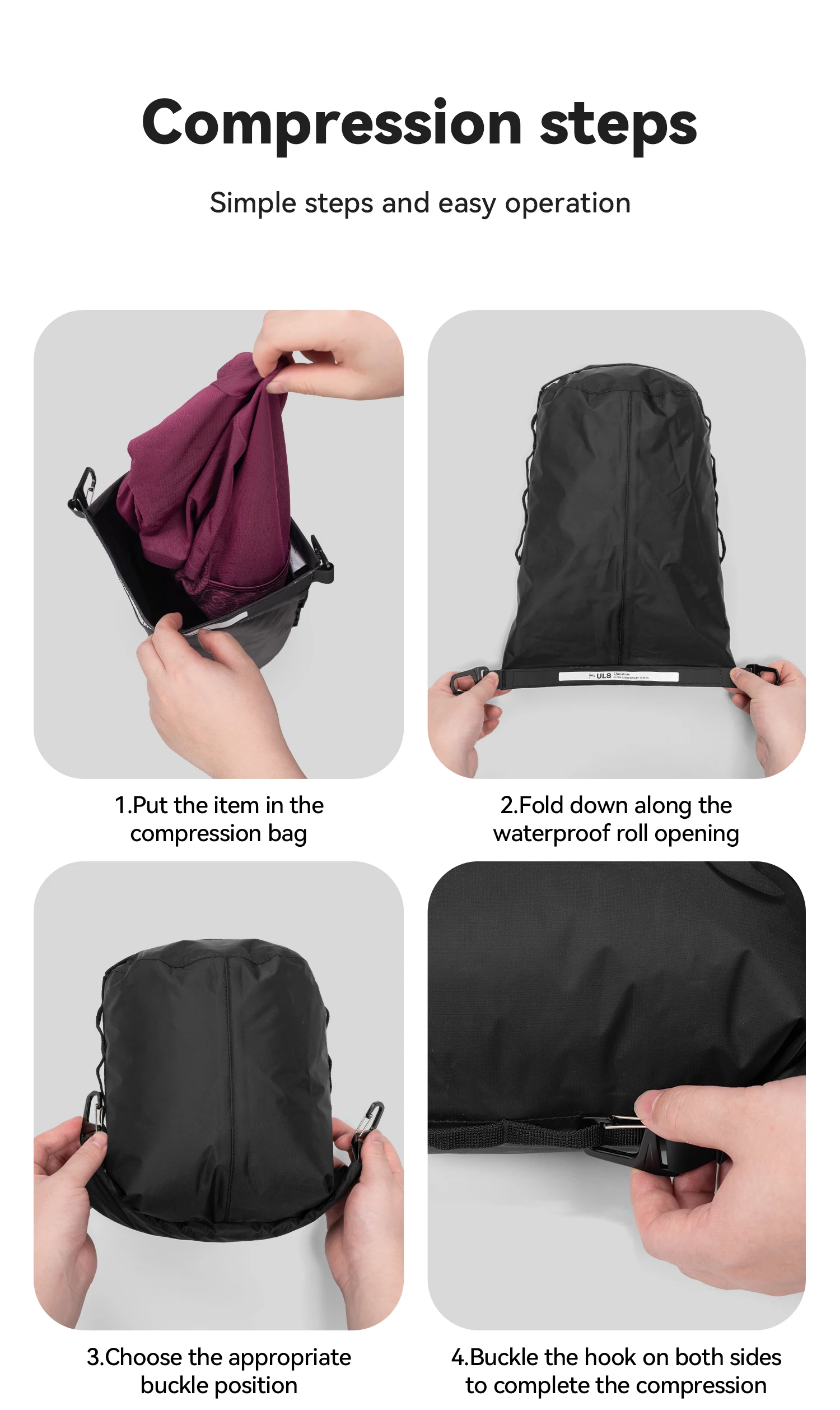 Qunature 2 Teile/satz Fahrrad Tasche Träger Lenker Rack Radfahren RB MTB Wasserdichte Touring Bike Kompression Fahrrad Rack Tasche Radfahren – Detail 22