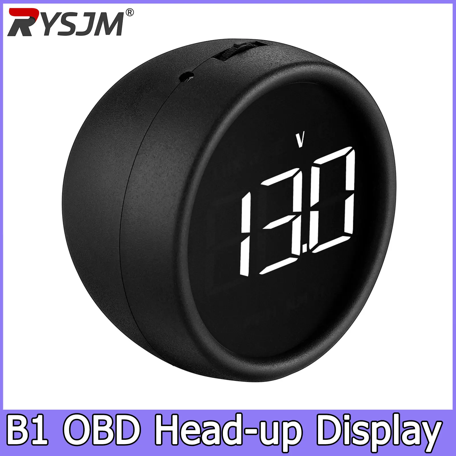 B1 OBD2 HUD Head-Up Display Speedometer image