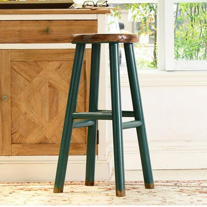 Jewelry Nail bar stools Modern Presentoir Vintage Vanity European European wood stool Bathroom Korean taburete Unique Furniture