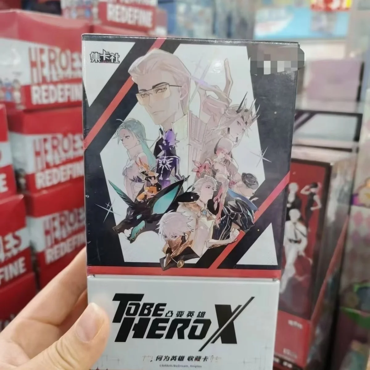 حقيقية ليكون بطل X محدب بطل مجموعة من بطاقات الاكريليك ما هو بطاقة البطل الرسوم المتحركة أنيمي الأجهزة الطرفية عيد الميلاد اللعب هدية