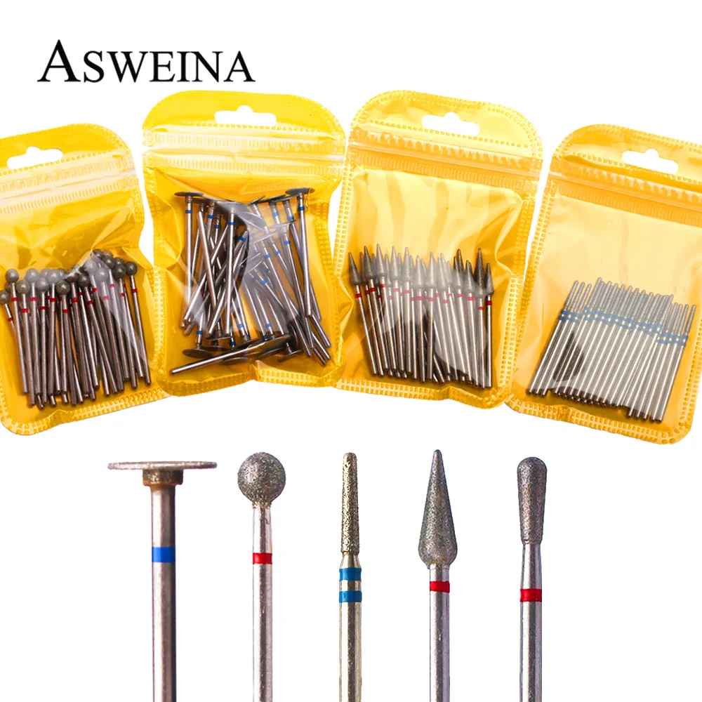 

30pc Nail Drill Bit Set Milling Cutters for Manicure Pedicure Machine Files Gel Removing Burr Nail Art Tools Accessories