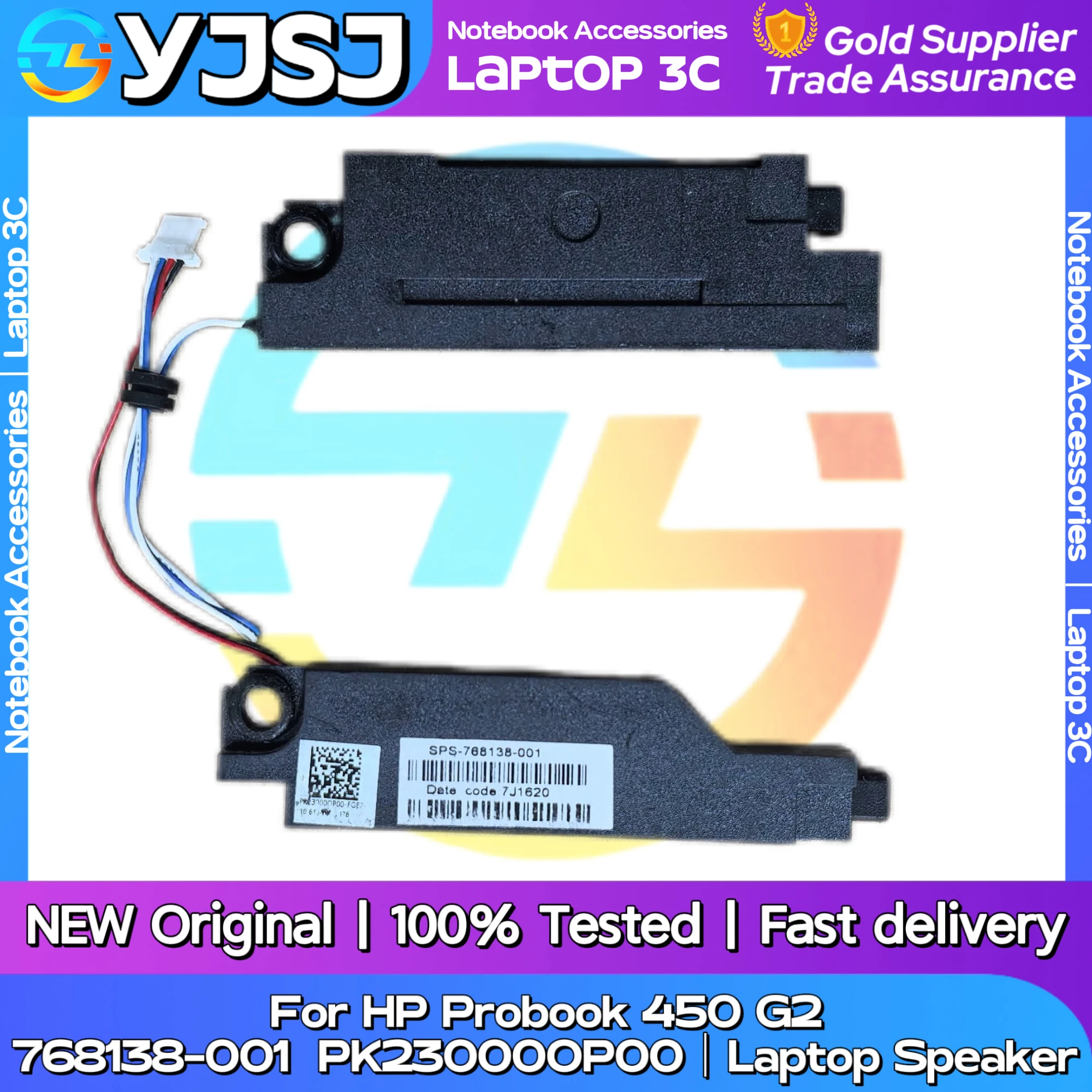 New Original Laptop Notebook Audio Speaker For HP Probook 450 G2 built-in speaker horn audio 768138-001 PK23000OP00