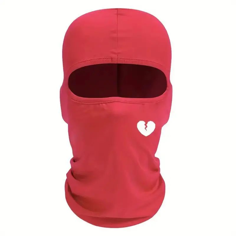 Máscara facial de malha universal para homens e mulheres, chapéu Balaclava, rosto cheio, adequado para esportes de inverno, esqui