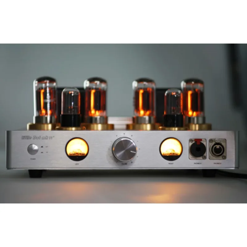 

Little Dot MK6+ Fully Balanced Vacuum Tube Headphone Amplifier HIFI Tube Amplifier 5W + 5W (120 + 120Ohm) 6H9C 6080