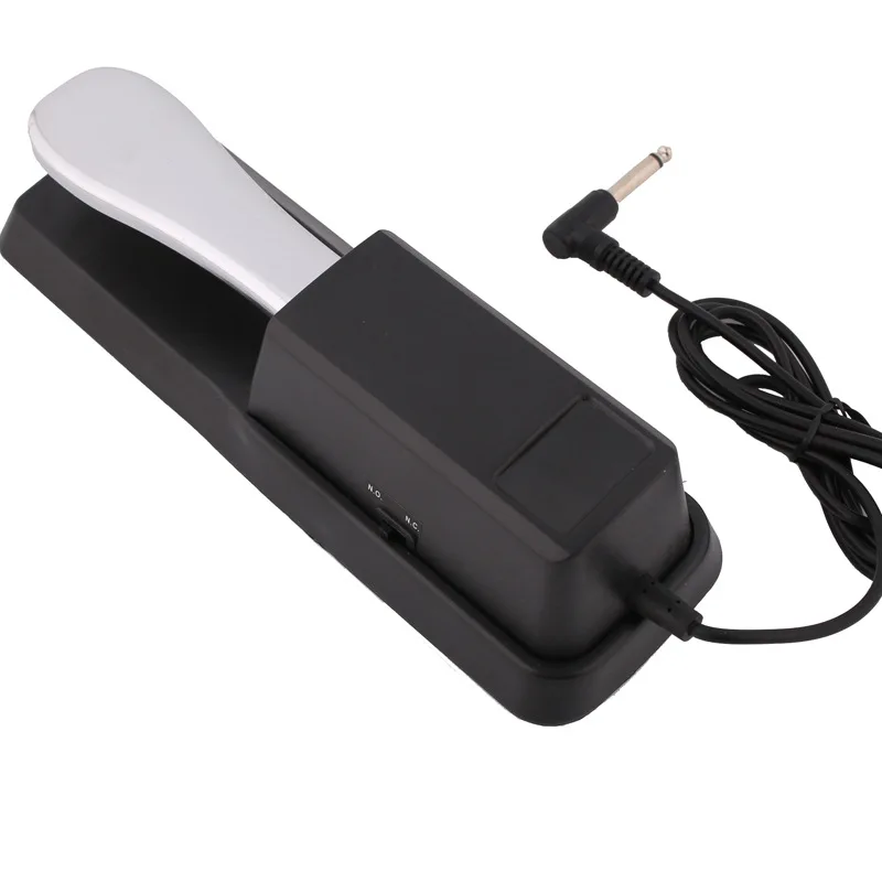 

Sustain Pedal with Polarity Switch for MIDI Keyboard Synth Digital Pianos Electronic Drum Electric Piano