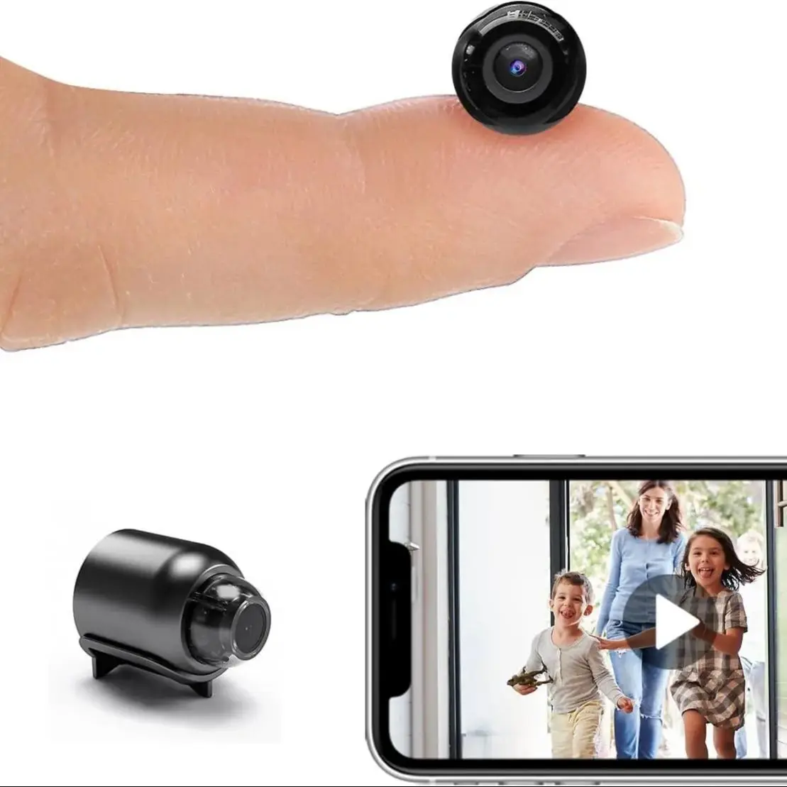 HD Wireless Wifi Indoor Camera Night Vision Mini Security Surveillance Baby Monitor - Safety Cam for Home