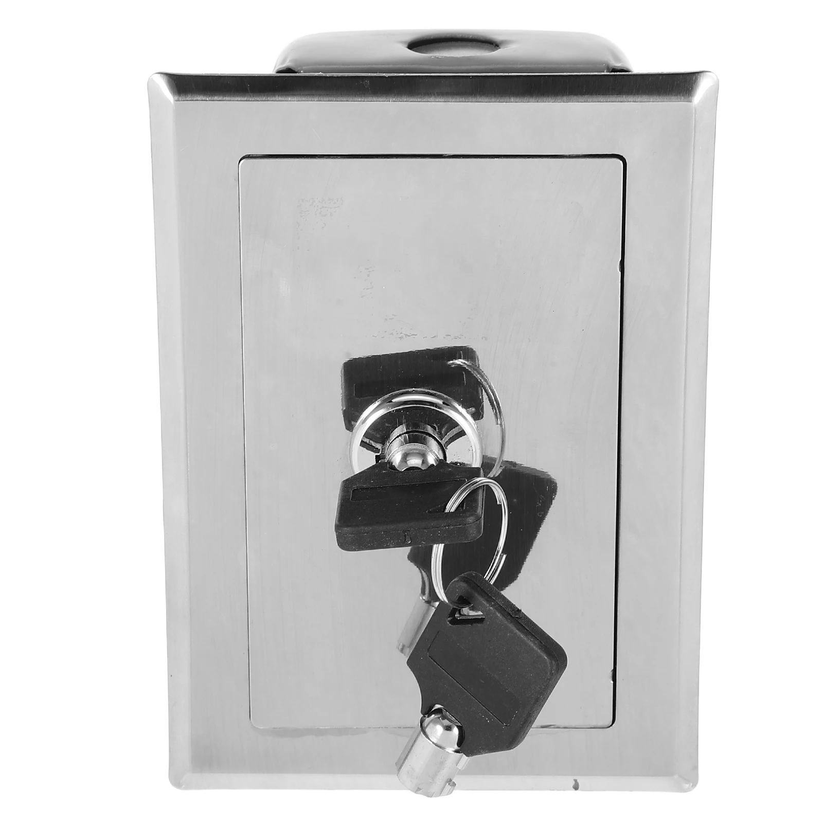 

Electric Shutter Door Switch Box Rolling Garage Control Silver Panel Roller Remote Compatible Manual Door Lock Controller