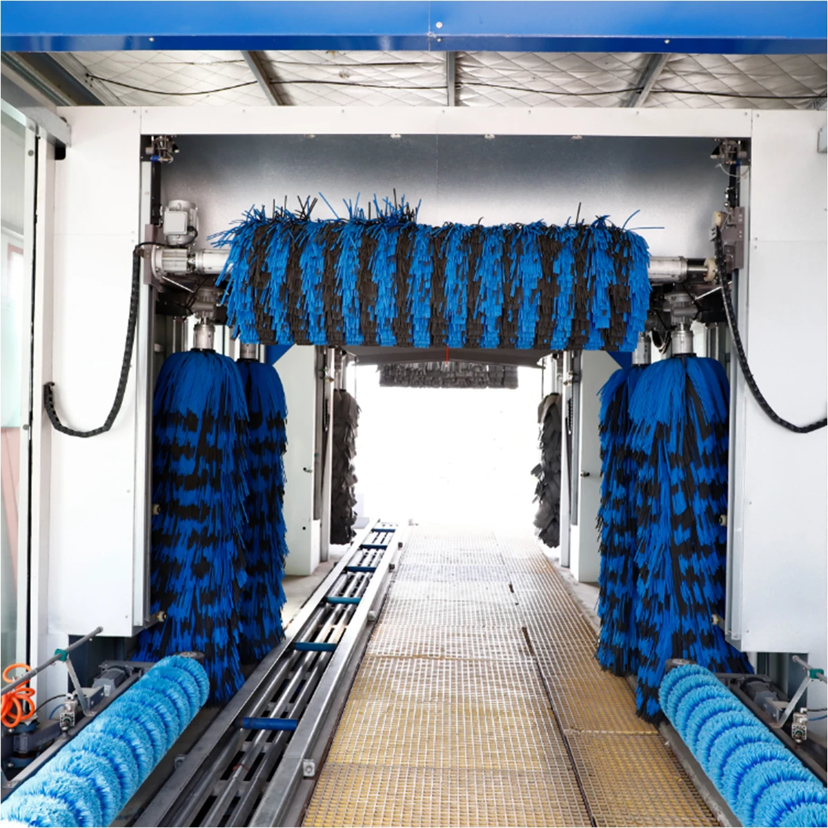 Fully Integrated Automatic Car Wash System Complete Tunnel Car Wash Solution Including Payment POS and Fleet Management Software