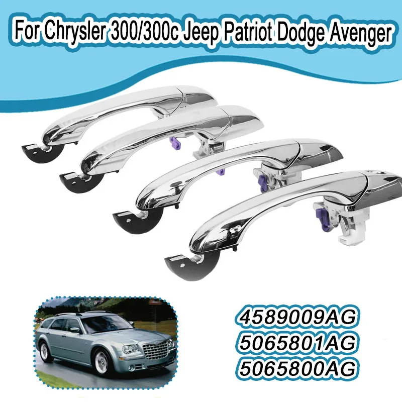 

Для Chrysler 300 300c Jeep Patriot Dodge Avenger внешняя ручка двери автомобиля 4589009AG 5065801AG 5065800AG