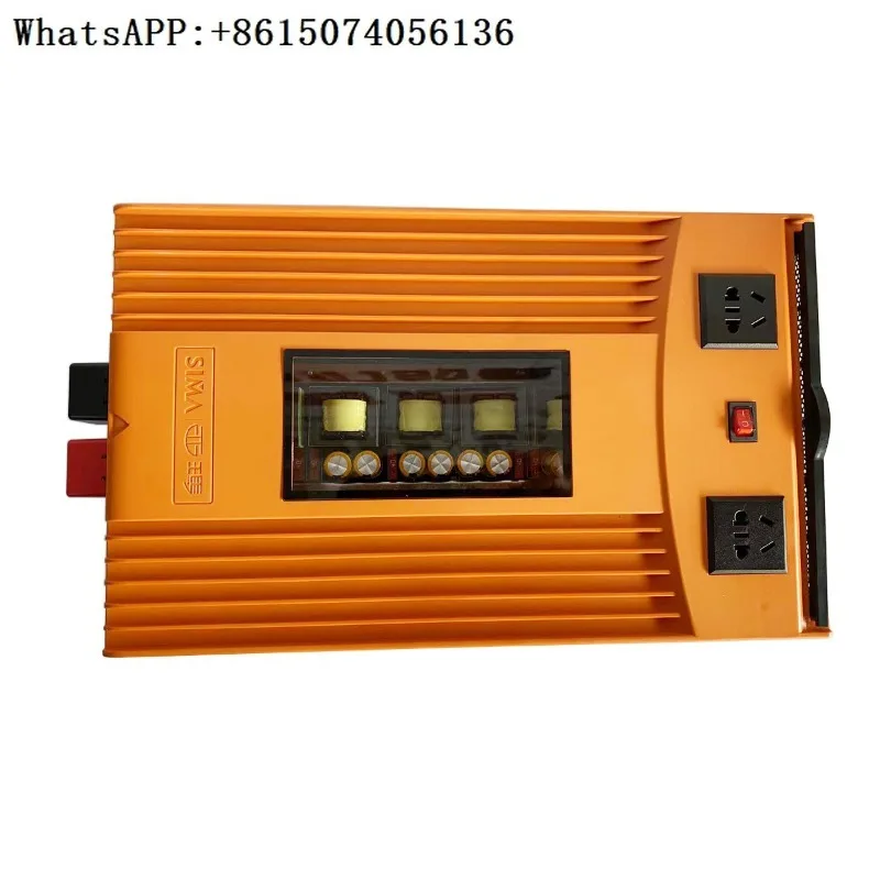 Pure sine wave car inverter 24V to 220V high-power 5000W truck power inverter converter