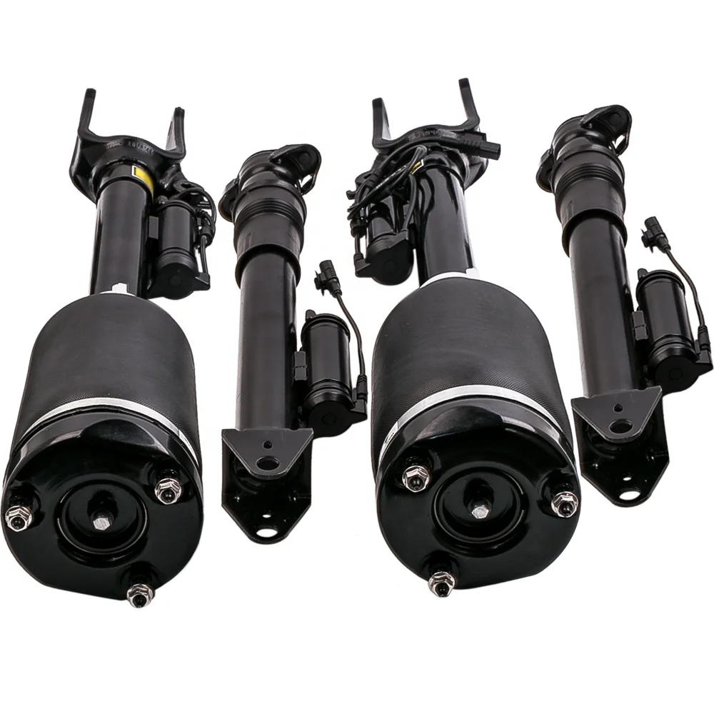 2x Front + 2x Rear Air Suspension + Air Shock Absorber 1643204413 For GL X164 & M W164 ADS Kit