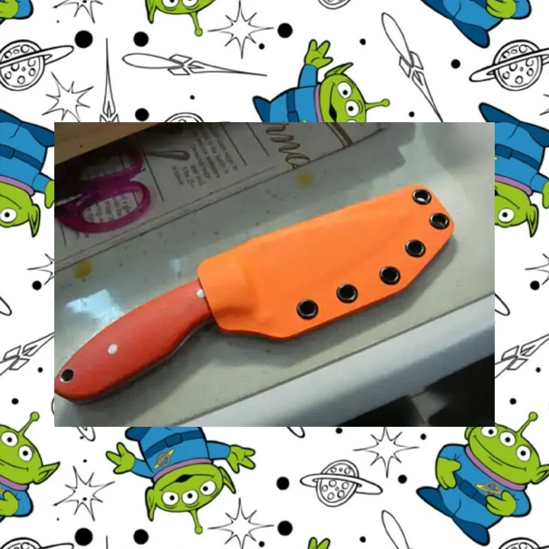 8 Sizes Green Cartoon Spaceman Pattern KYDEX Thermoplastic Plate Board Thermoform Sheet for Holsters Sheath Scabbard DIY Making