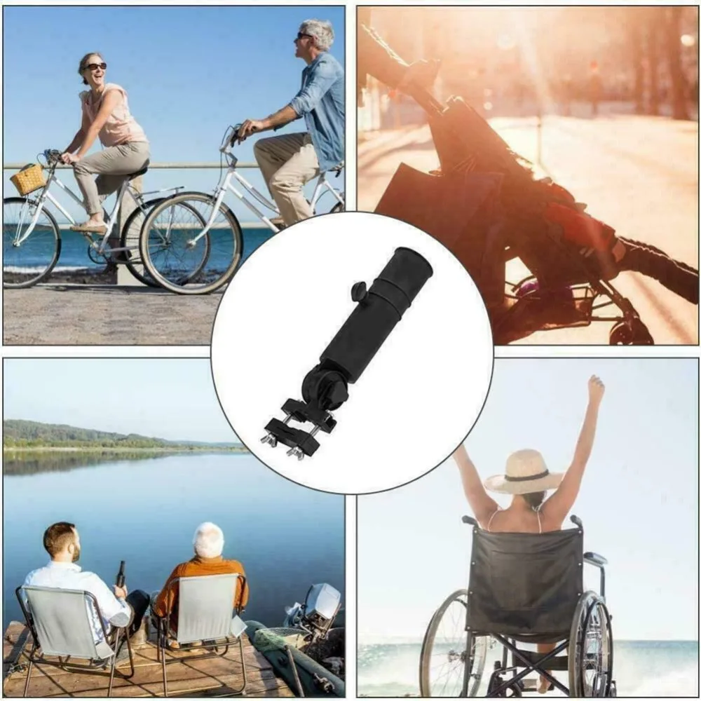 Durable Golf Club Umbrella Holder Stand For Bike Buggy K1C2 Cart Pram