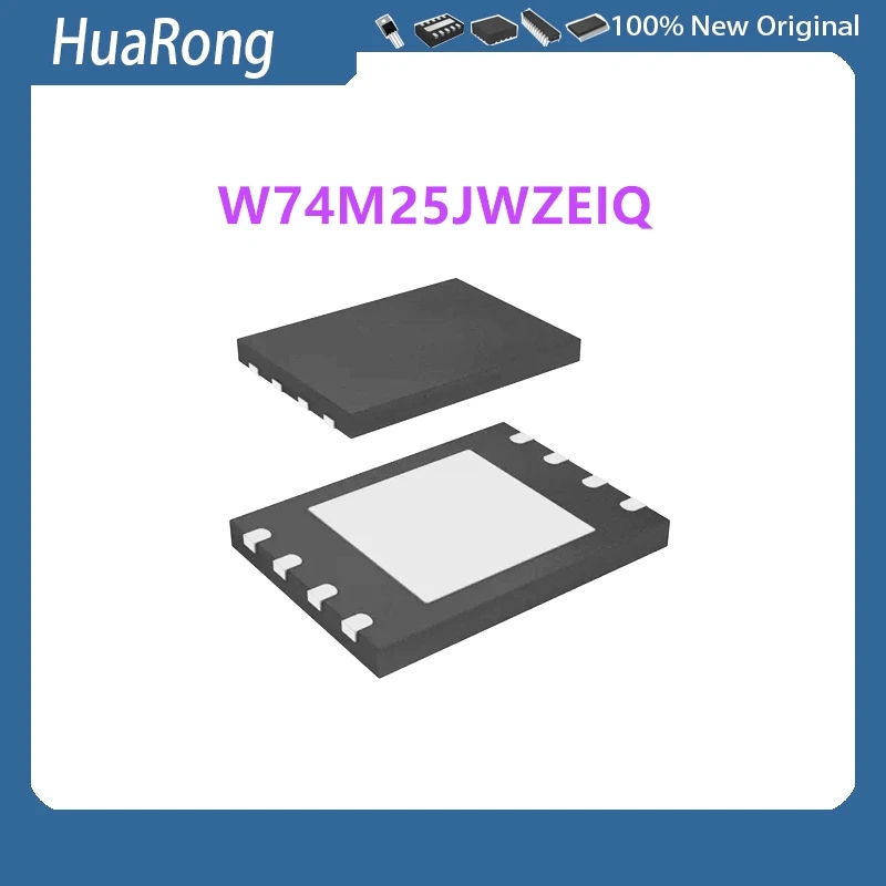 5Pcs/Lot W74M25JWZEIQ W74M25JWEIQ 74M25JWEIQ WSON-8