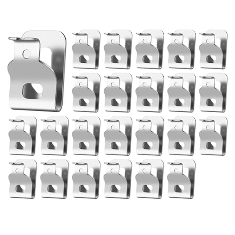 ABCL 24PCS riemclip voor boorclips Vervanging riemhaakclip voor N 268241   Voor 20V MAX Gereedschap DCD980 DCD985 DCD980L2 DCD985L2 Pa