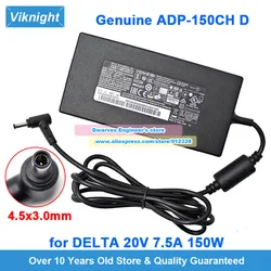 Genuine ADP-150CH D 20V 7.5A Adapter For DELTA MSI GF76 Laptop Charger Power Supply 150W 4.5x3.0mm