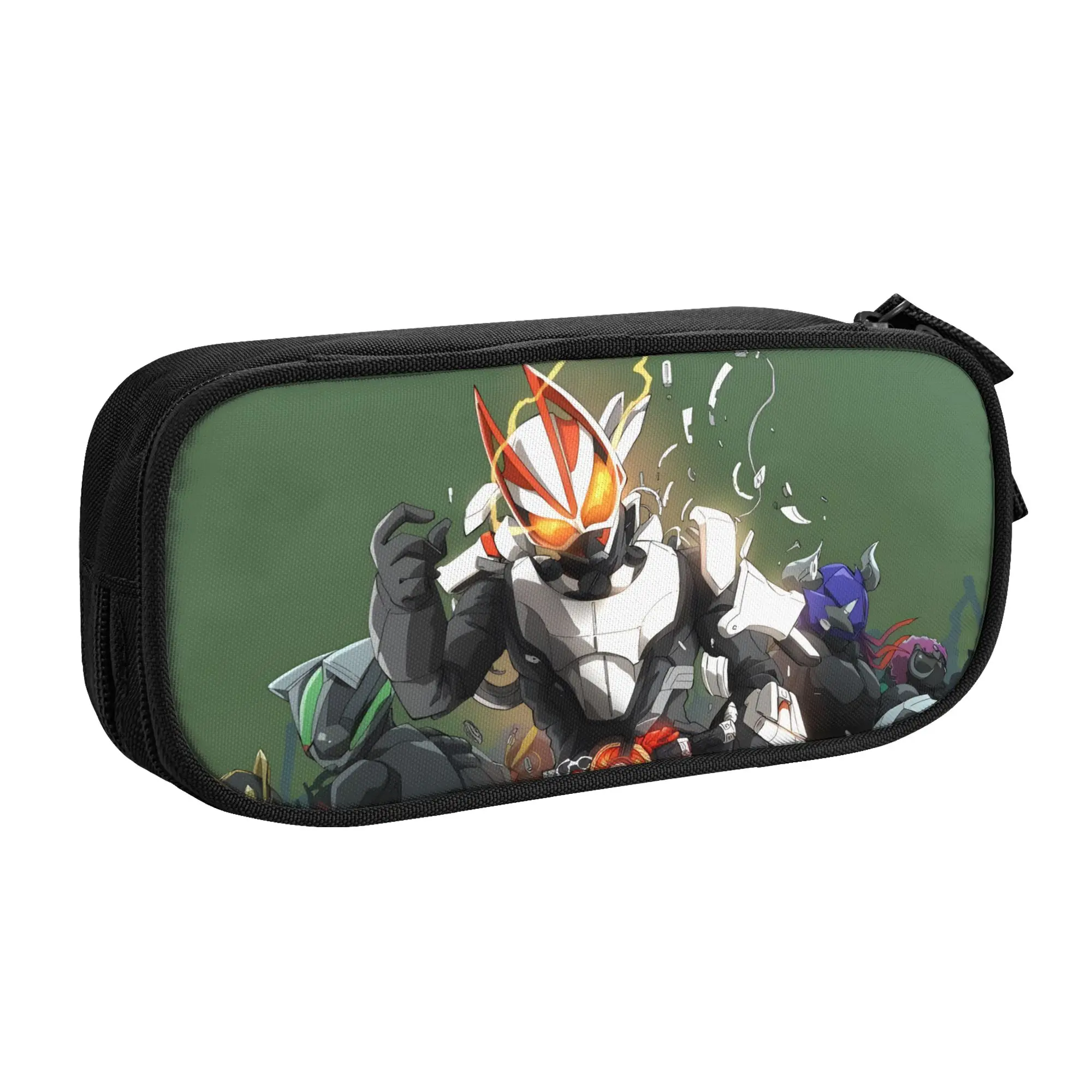 

1 Piece Geats Pencil Case for Students Gifts Pen Box Pencil Bag Kamen Rider Anime Stationery Supplies Pen Holder Bag