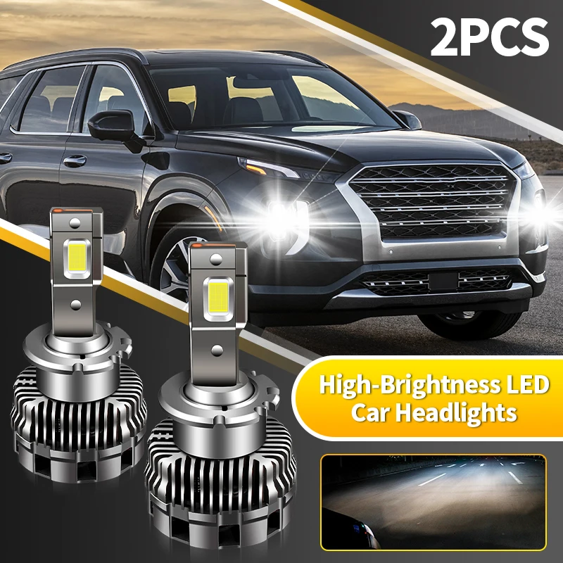 

2PCS 30000LM D1S D3S Headlight 35W D2S D2R D4S D4R D5S D8S LED Canbus Lamps Auto LED Lights Bulb For Car Lights 6000K Plug&Play