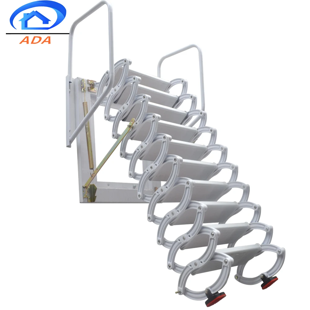 Outdoor Titanium Magnesium Alloy Telescopic Ladders