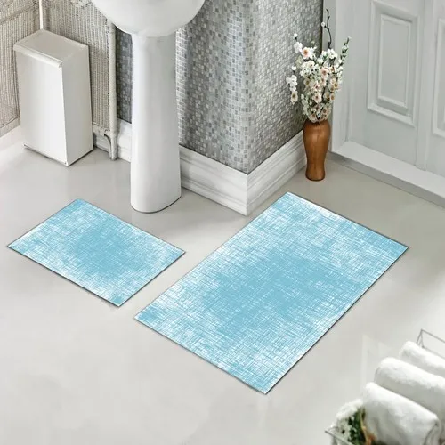 Halıforum Bath Mat Dual Toilet Seat Pad Non-Slip Bottom Bhs-183