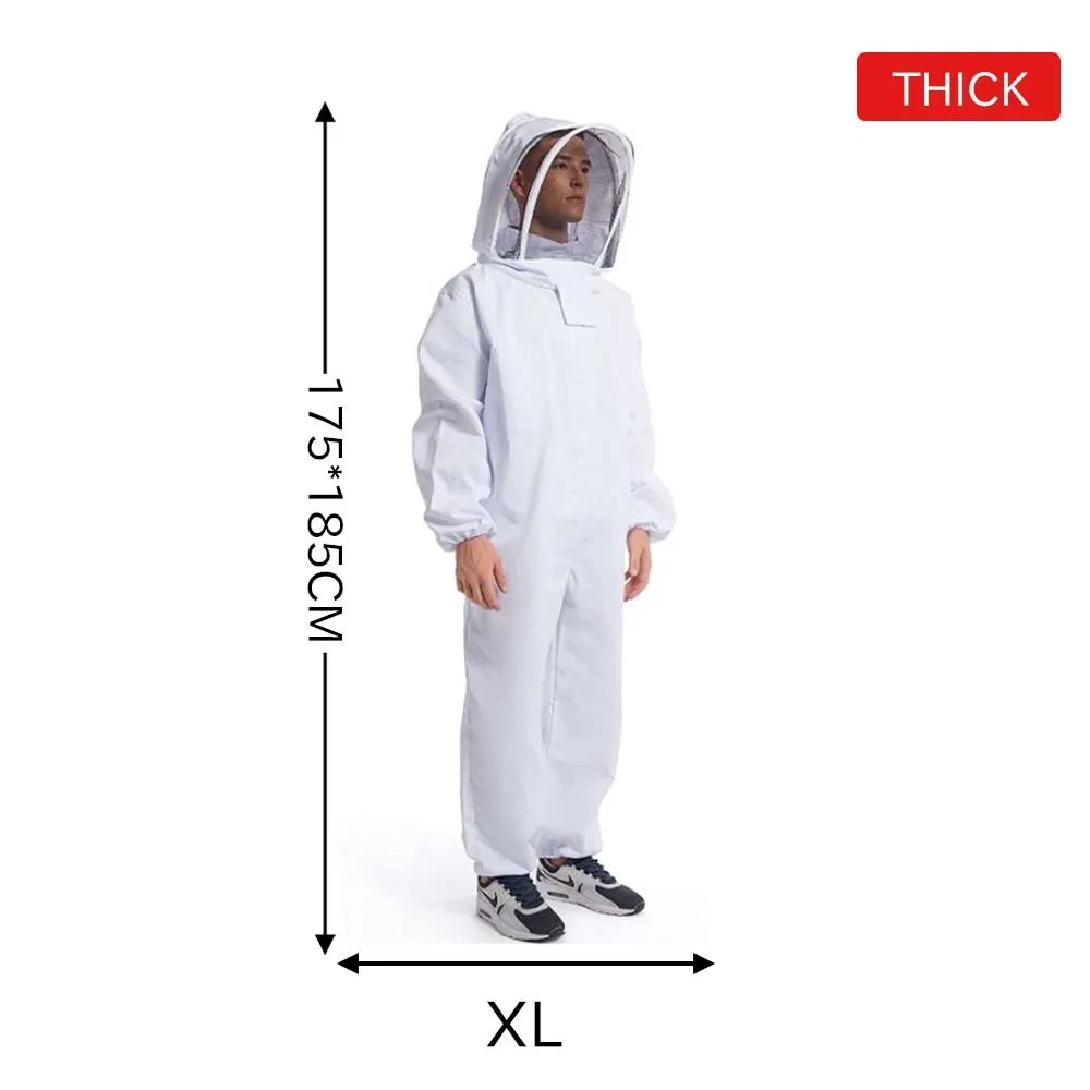 Full Body Bijenteelt Kleding Professionele Imkers Kleding Bescherming Bijenteelt Pak Safty Sluier Unisex Kinderen Beschermend