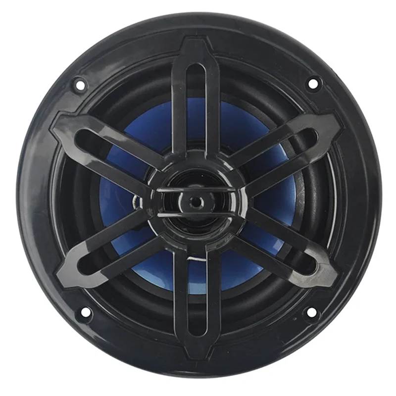 12V Best-selling Yacht Seven-color Waterproof Speaker Remote Control Color-changing Tweeter Marine Speaker