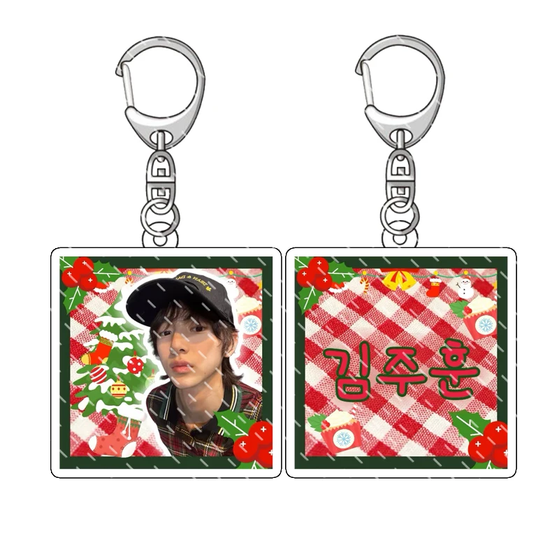 حار مزيج Kpop كورتيس مفتاح سلسلة الاكريليك شخصية الدائمة العلامة التجارية دعوى الغوغاء هالوين عيد الميلاد هدية عيد ميلاد للأطفال #6