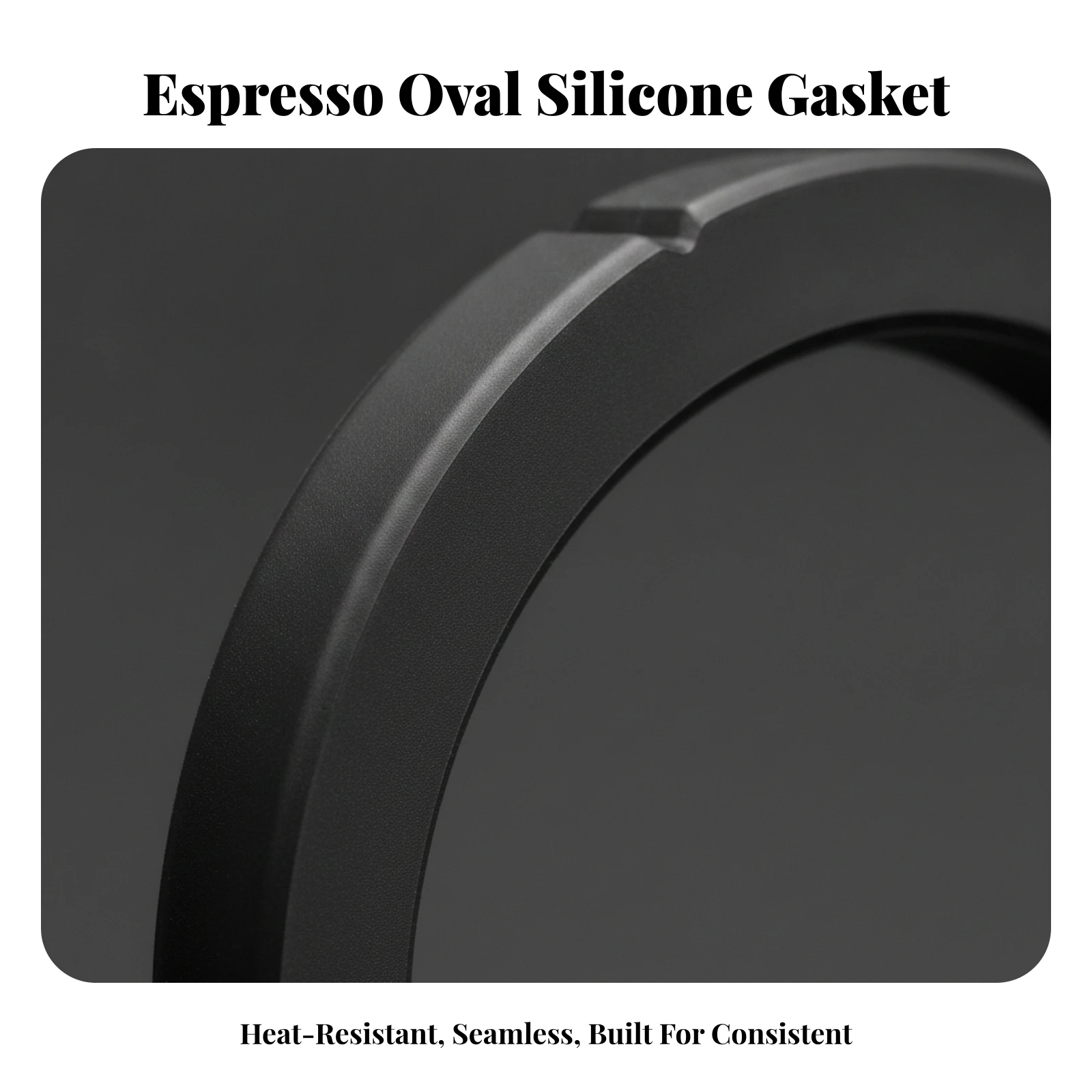 3 Pieces Silicone Sealing Seal with Notched Edge Leakwithout Brew Group Gasket Brew Head Seal Heat-Resistant for Baristas