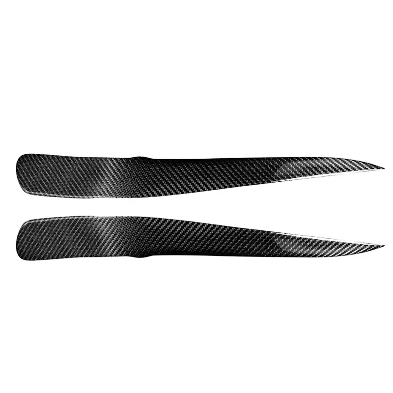 ABQB-Headlight Eyebrow Trim Cover Sticker Real Carbon Fiber For Lexus IS200 99-04 Car Exterior Styling Modified Accessories