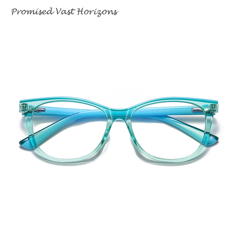 

Blue Light Blocking Teenager Glasses Candy Color Computer Plano Lens Color Contrast TR Kids Classic Versatile Children's Frames