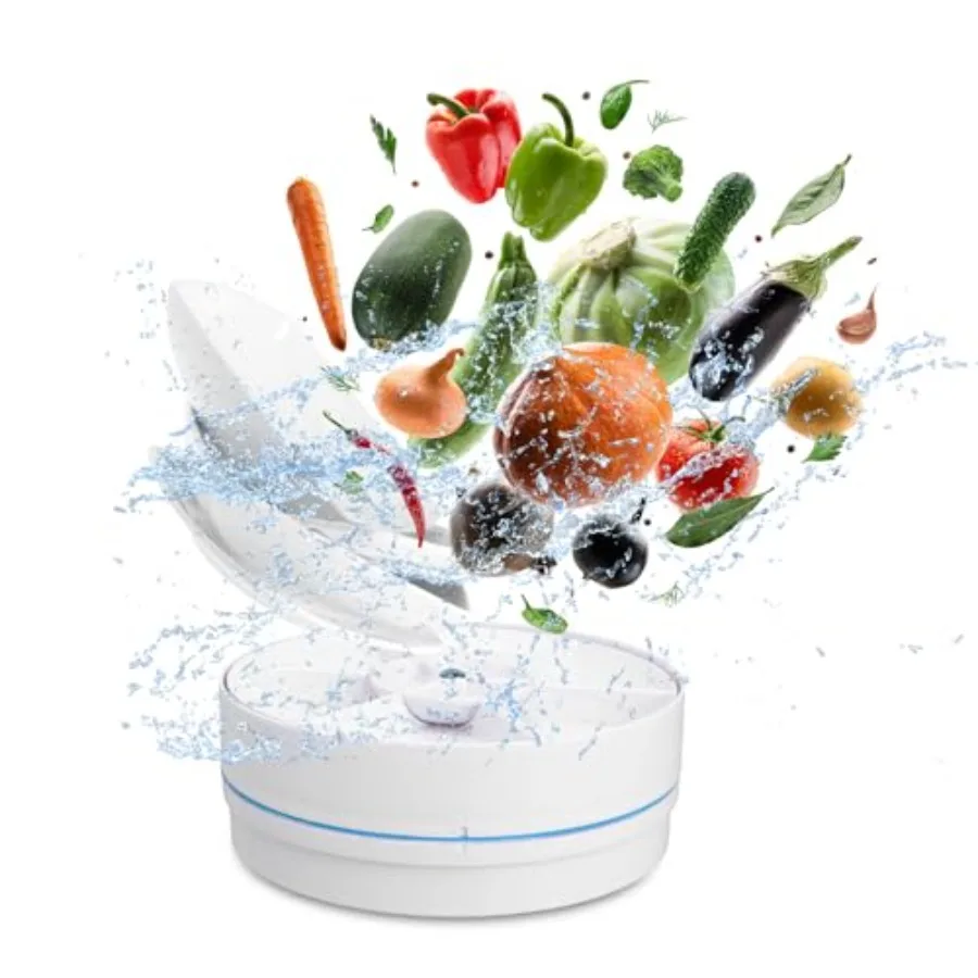 

Портативная настольная посудомоечная машина, компактная посудомоечная машина с таймером отключения, портативная беспроводная посудомоечная машина для фруктов и овощей