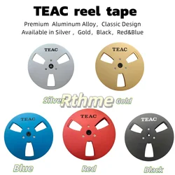 New 1/4 7 Inch Empty Tape Reel Nab Hub Reel-To-Reel Recorders Accessory Empty Aluminum Disc Opening Machine Parts