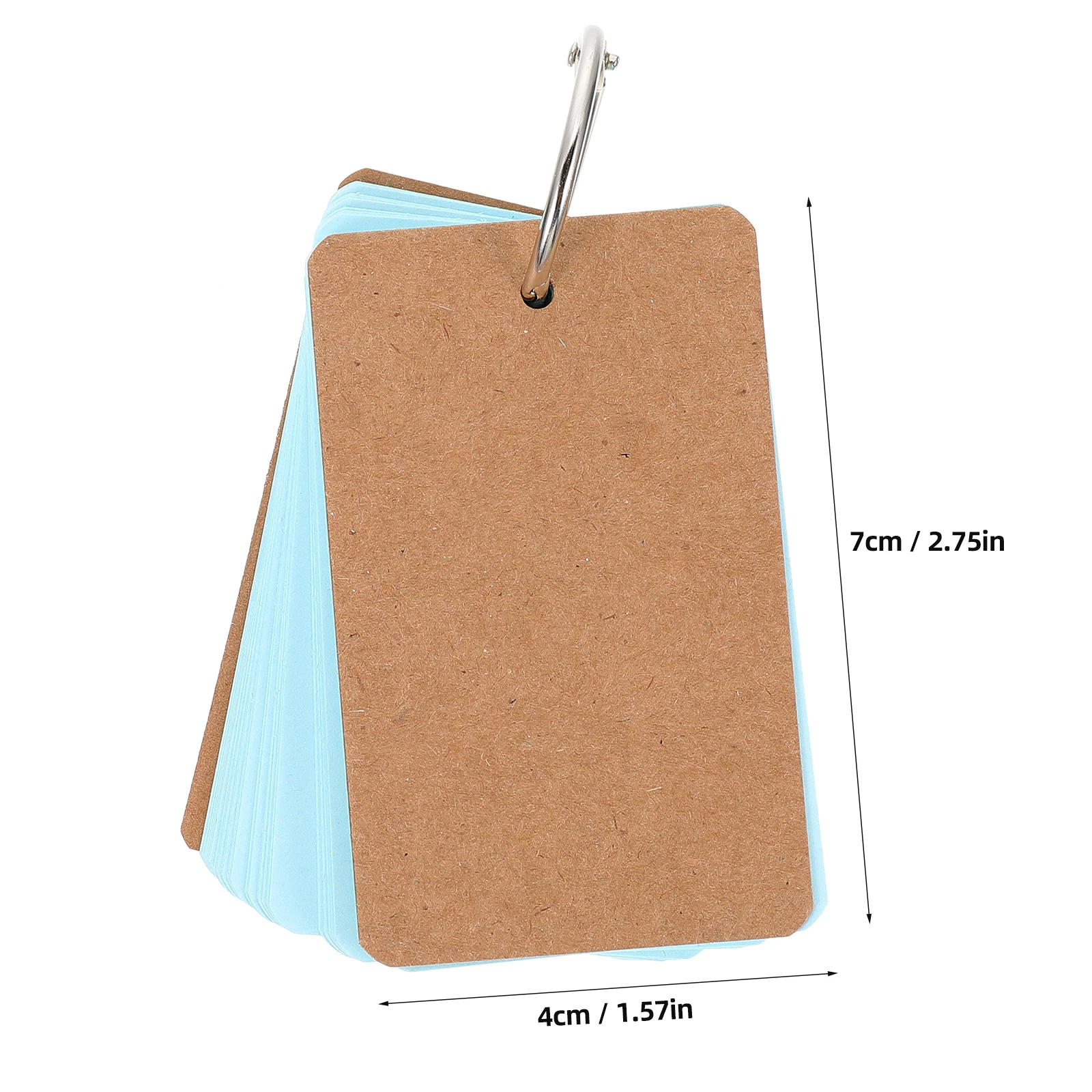 

7 set Blank Paper Cards 7 Sets DIY Memo Books Binder Ring Hand Painted Note Pads Writing Diaries Creative Ideas