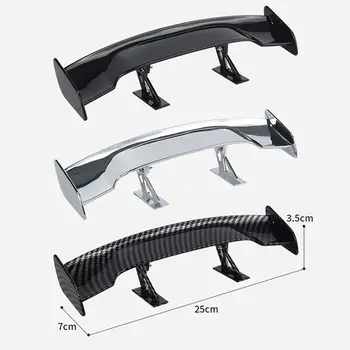 Univerzální mini spoiler pro auto, zadní křídlo, vzhled uhlíkových vláken, mini upravená zadní křídla, model, auto styling, dekorace, autodoplňky 10 nejlepší prodej Spoiler pro Toyota Carina - №2