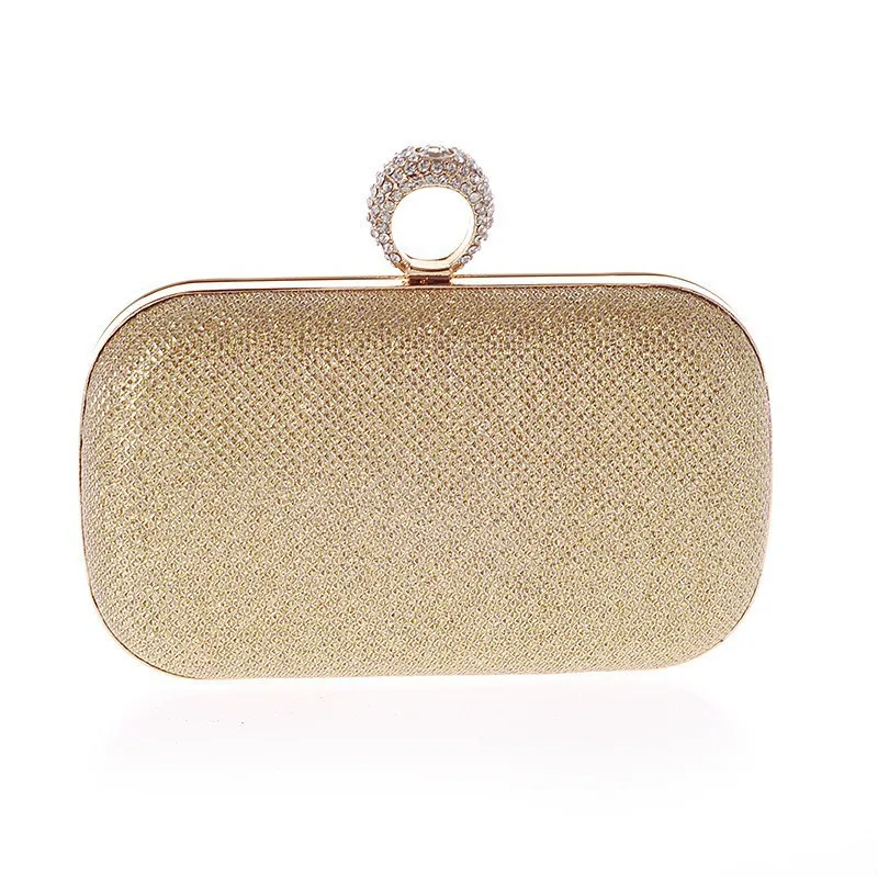 Faionable الماس جزءا لا يتجزأ من مساء حقيبة صغيرة للنساء جديد Sle لينة بولي Leather حقيبة يد جلدية مناسبة للولائم تشيباو #6