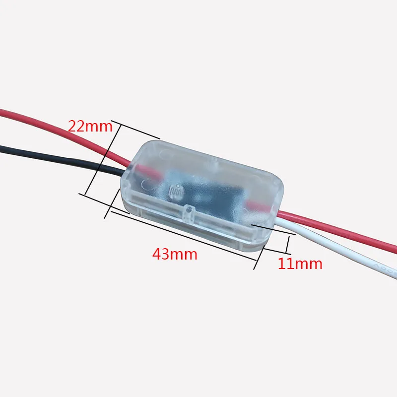 Light Sensor Switch Automatic Auto on Off Photocell Street Light Switch DC 3.7V 5V 12V 24V 5A Photo Control Photoswitch Sensor image 5