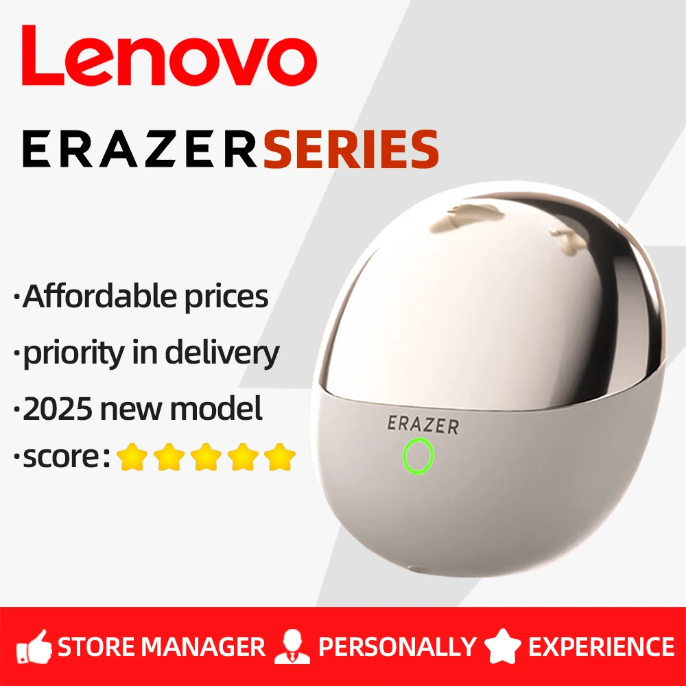 

Lenovo Ecological Erazer E30 In ear style wireless Earphone Bluetooth headphones qcy c30s edx pro Noise Reduction Game