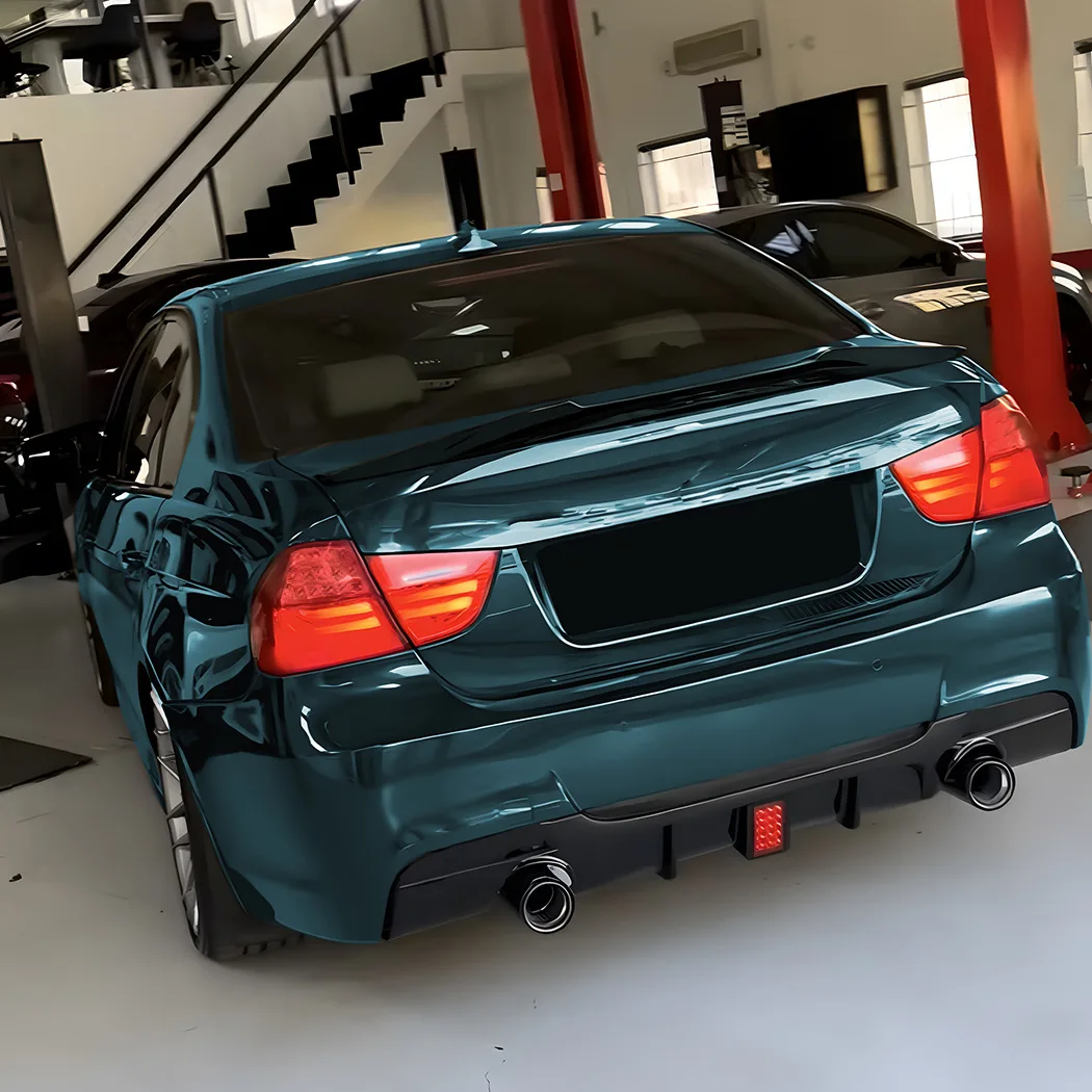 

Rear Bumper Diffuser Lip For BMW E90 E91 M Sport 2005-2012 MP Style Car Replacement Guard Protector Cover Body Kits Accessory