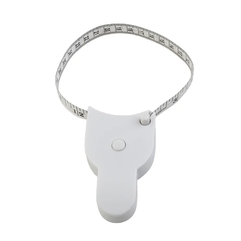 150cm Automatic Telescopic Tape Measure Fitness Measuring Tape Centimeter Meter Tapes For Waist Chest Arms Legs Measure Tool