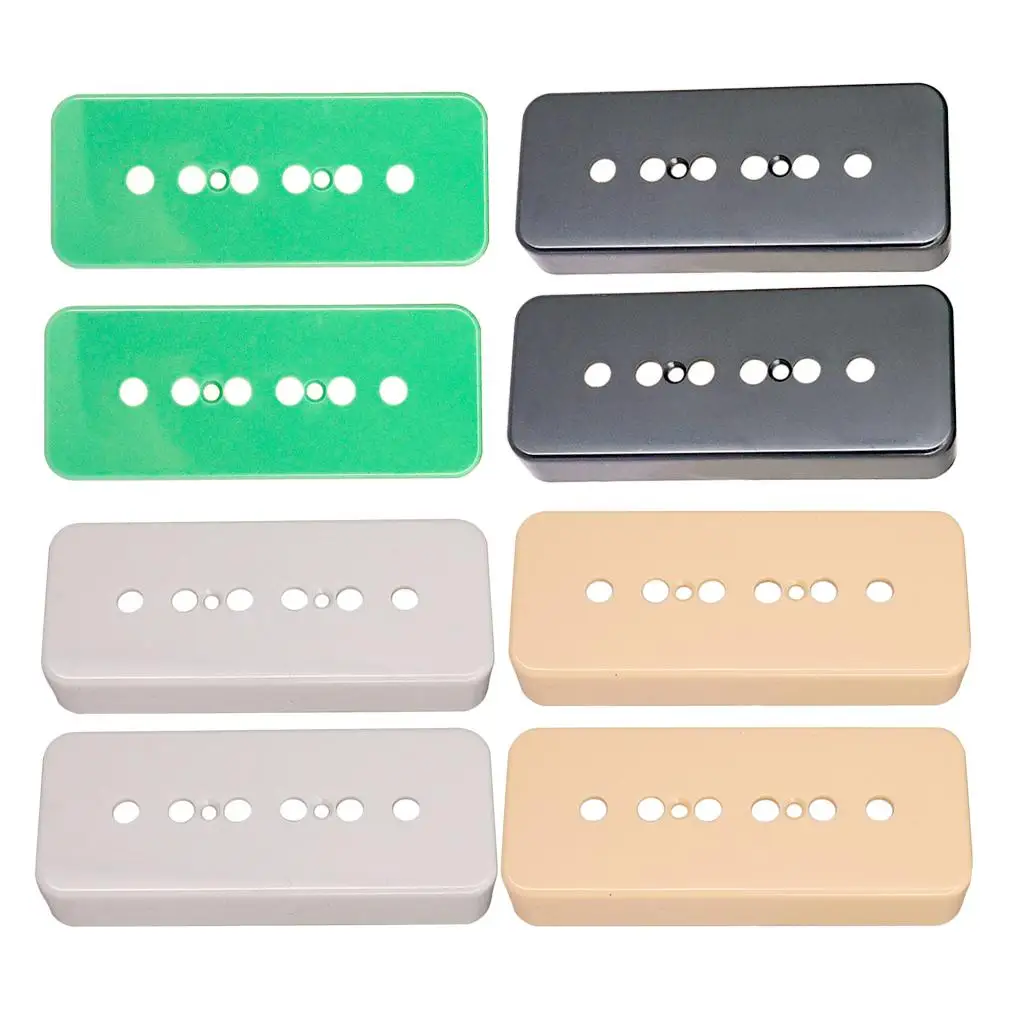 2 Pcs P90 Sopabar Pickup Covers Single Coil 50/52mm for