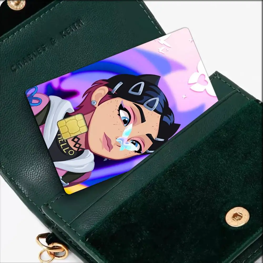 GAME C-Clove Waterproof Film Skin Cover Credit Card Stickers Debit Front Bank Bus Pass