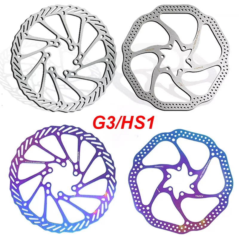 AVID 160/180/203mm Bicycle Brake Disc Rotors HS1 G3 MTB Road Bike Rotor with Screws Bike Hydraulic Disc Brake Cycling Parts