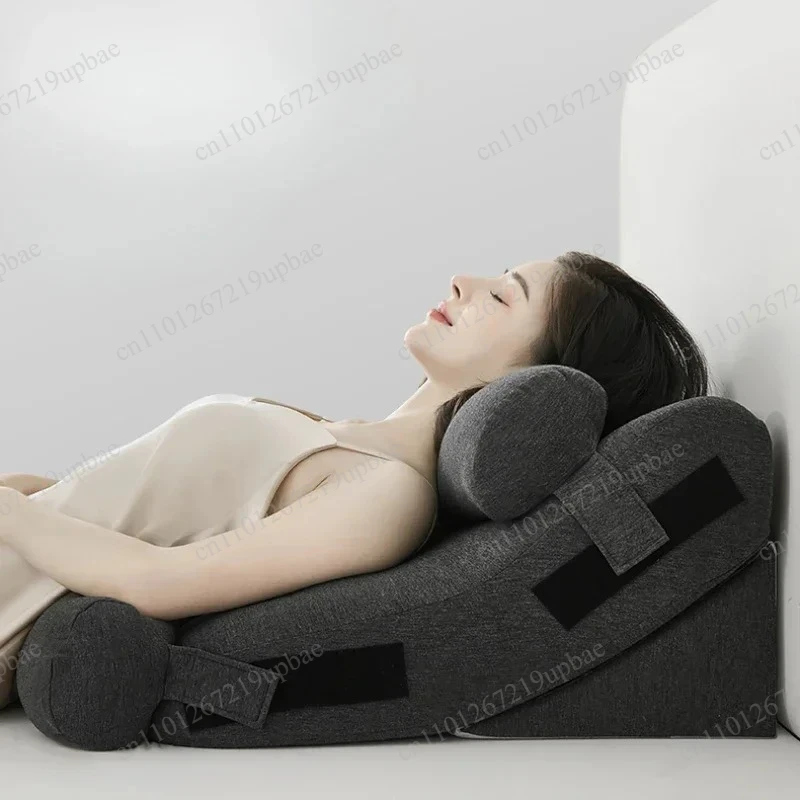 Elderly Bed Rest Slope Pillow Gastroesophageal Reflux Prevention Cushion Anti Acid Backrest Decompression Pillow - view 6