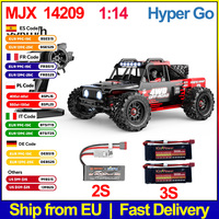 Hyper Go MJX 14209 1/14 RC Car Brushless Motor 4WD Off-Road Remote Control Cars 55km High Speed Racing Drift Toy
