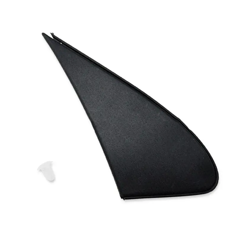#18Y Side View Mirror Trim,2PC Exterior Rear View Side Mirror Trim for Toyota Corolla 03-08 (Black)