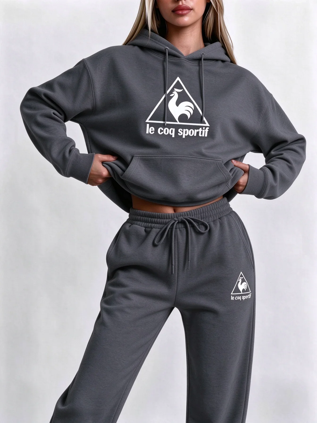 20267 20267 Autumn Big Discount Women2‑Piece Tracksuit Casual Hooded Sweatshirt & Jogger Pants Sports Fitness Daily Wear Set - Aliexpress Deal