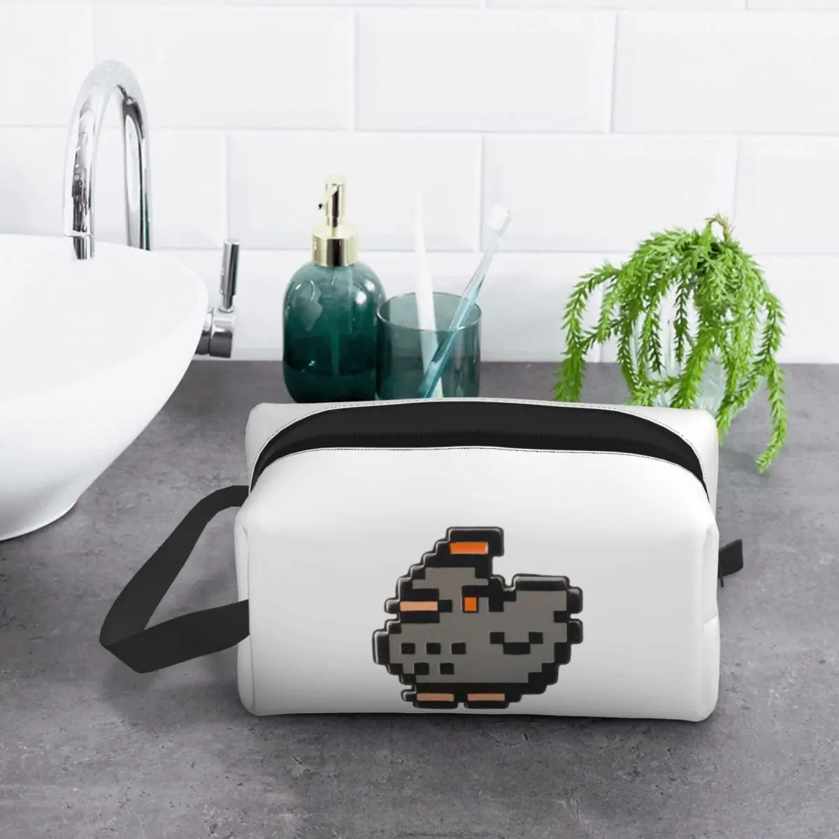 stardew-valley-void-chicken-bolsa-de-maquiagem-organizador-de-cosmeticos-kit-dopp-de-armazenamento-bolsa-de-cosmeticos-de-higiene-pessoal-estojo-de-lapis