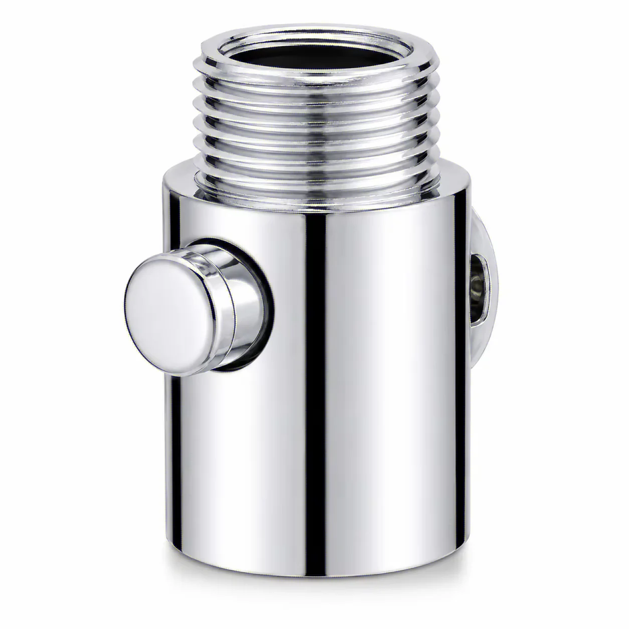 Quick Pause One-Button Shower Head Control Switch Water Flow Stop Valve Bathroom Accessory Shower Head Controller